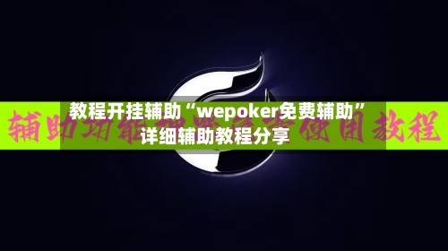 教程开挂辅助“wepoker免费辅助”详细辅助教程分享-第2张图片