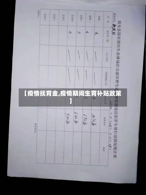 【疫情抚育金,疫情期间生育补贴政策】