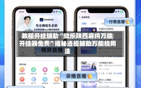 教程开挂辅助“微乐陕西麻将万能开挂器免费	”揭秘透视辅助万能挂用法-第2张图片