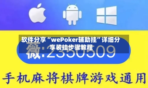 软件分享“wePoker辅助挂”详细分享装挂步骤教程