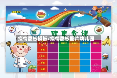 疫情展板模板/疫情展板图片幼儿园