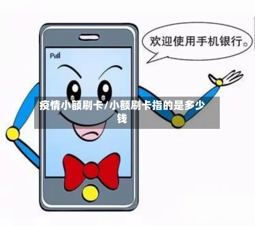 疫情小额刷卡/小额刷卡指的是多少钱-第2张图片