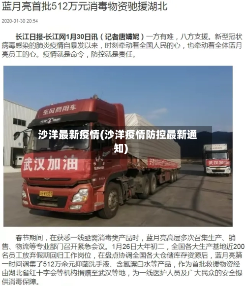 沙洋最新疫情(沙洋疫情防控最新通知)-第1张图片