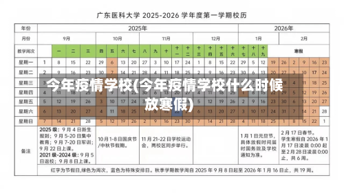 今年疫情学校(今年疫情学校什么时候放寒假)