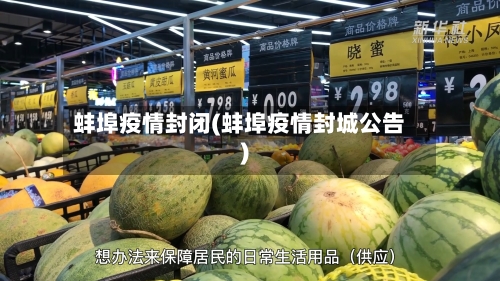 蚌埠疫情封闭(蚌埠疫情封城公告)-第3张图片