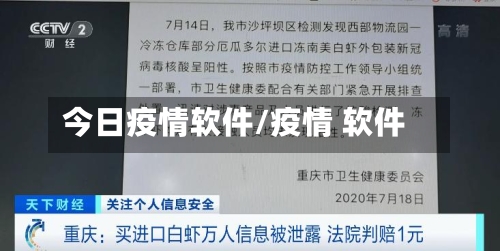 今日疫情软件/疫情 软件
