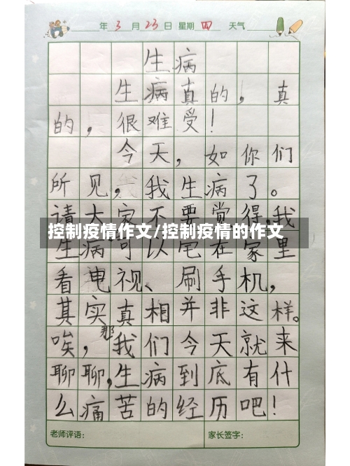 控制疫情作文/控制疫情的作文-第1张图片
