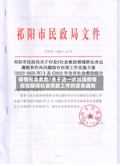 疫情社会救助/关于进一步加强疫情防控期间社会救助工作的紧急通知-第3张图片