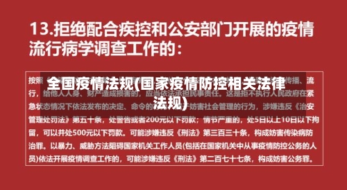 全国疫情法规(国家疫情防控相关法律法规)-第2张图片