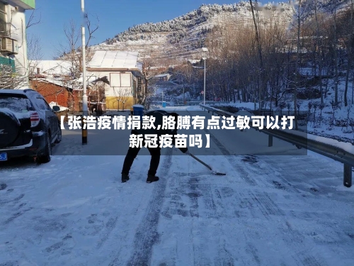 【张浩疫情捐款,胳膊有点过敏可以打新冠疫苗吗】-第1张图片