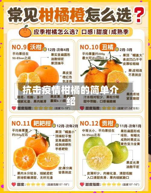 抗击疫情柑橘的简单介绍-第2张图片