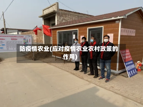 防疫情农业(应对疫情农业农村政策的作用)-第1张图片