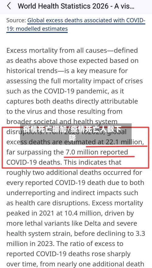 疫情死亡增加/疫情死亡人数下降-第3张图片